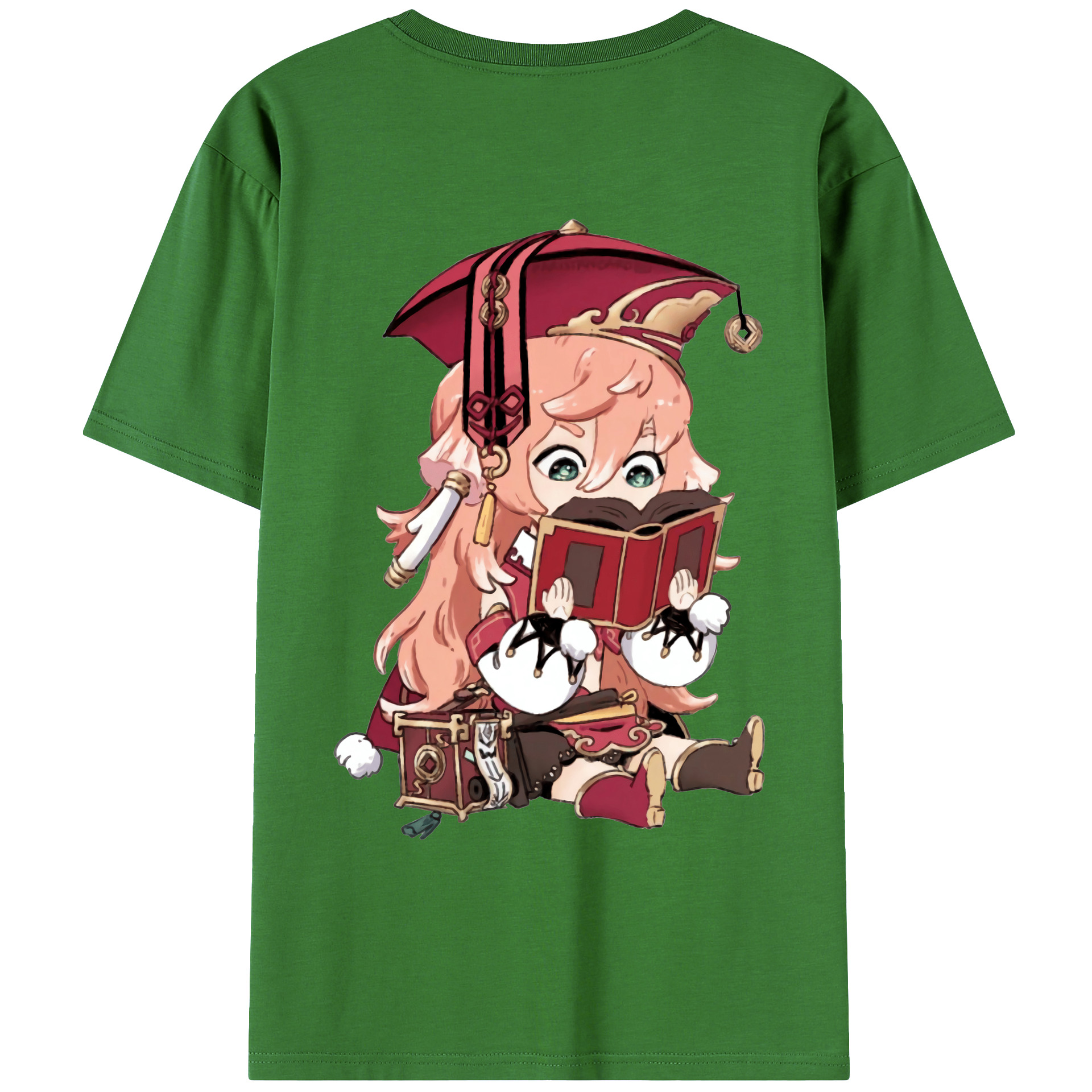 げんし神 ヤンフェイ genshin Yanfei レディース半袖Tシャツ(バックプリント)